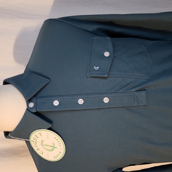 Criquet Shirts Nwt Criquet Long Sleeve Polo Poshmark